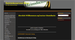 Desktop Screenshot of getraenke-maier.com